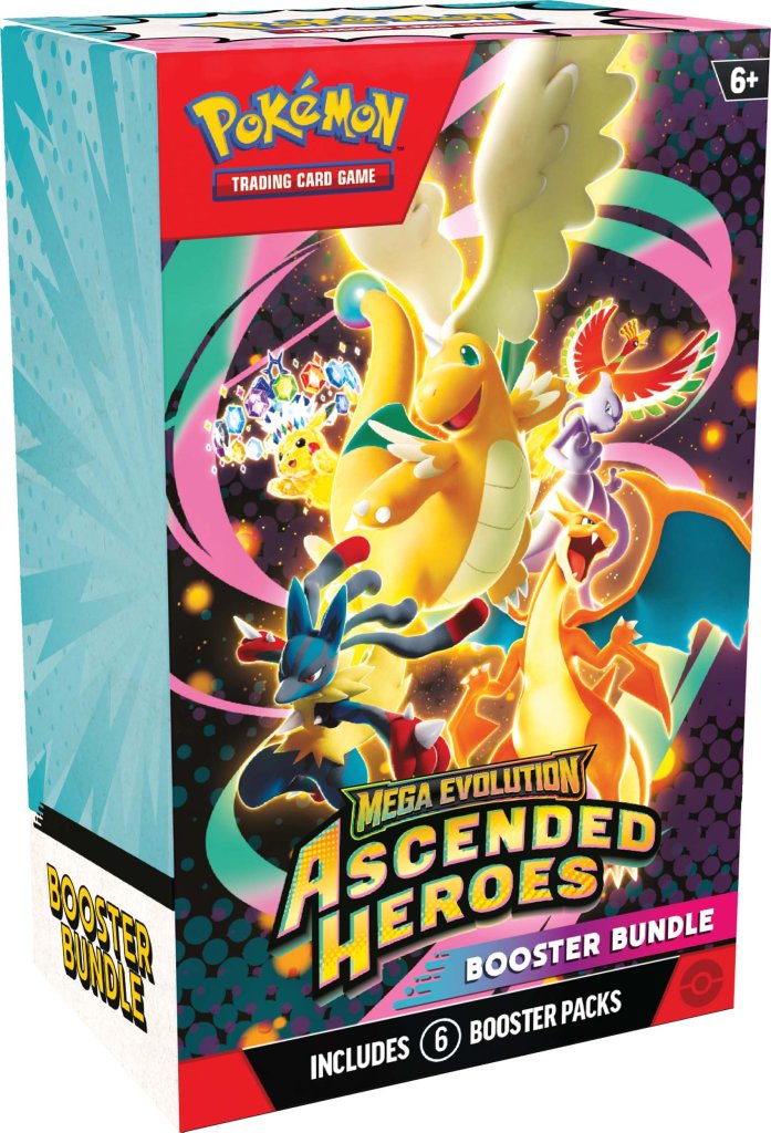 Pokémon TCG: Mega Evolution— Ascended Heroes Booster Bundle