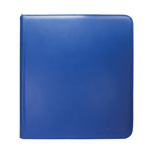 Ultra Pro Vivid 12-Pocket Zippered Pro-Binder - Blue