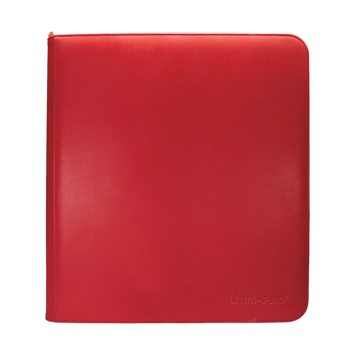 Ultra Pro Vivid 12-Pocket Zippered Pro-Binder - Red