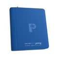 Palms Off Gaming - Collector's Series Top Loader Zip Binder - 4 Pocket - Blue