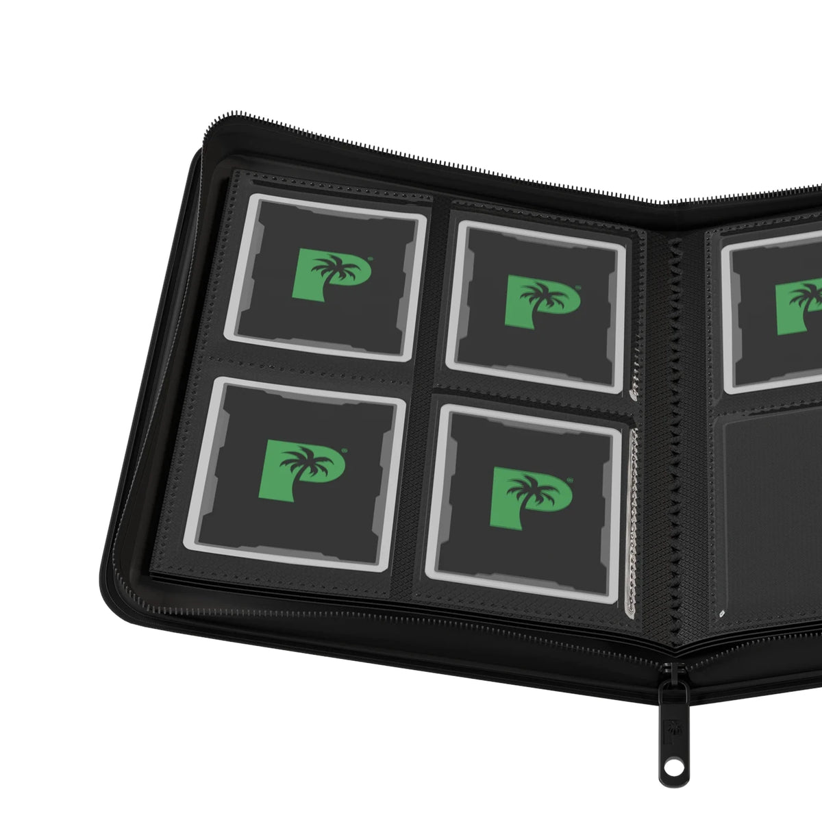 Palms Off Gaming - Collector's Series 4 Pocket Zip Binder - Black