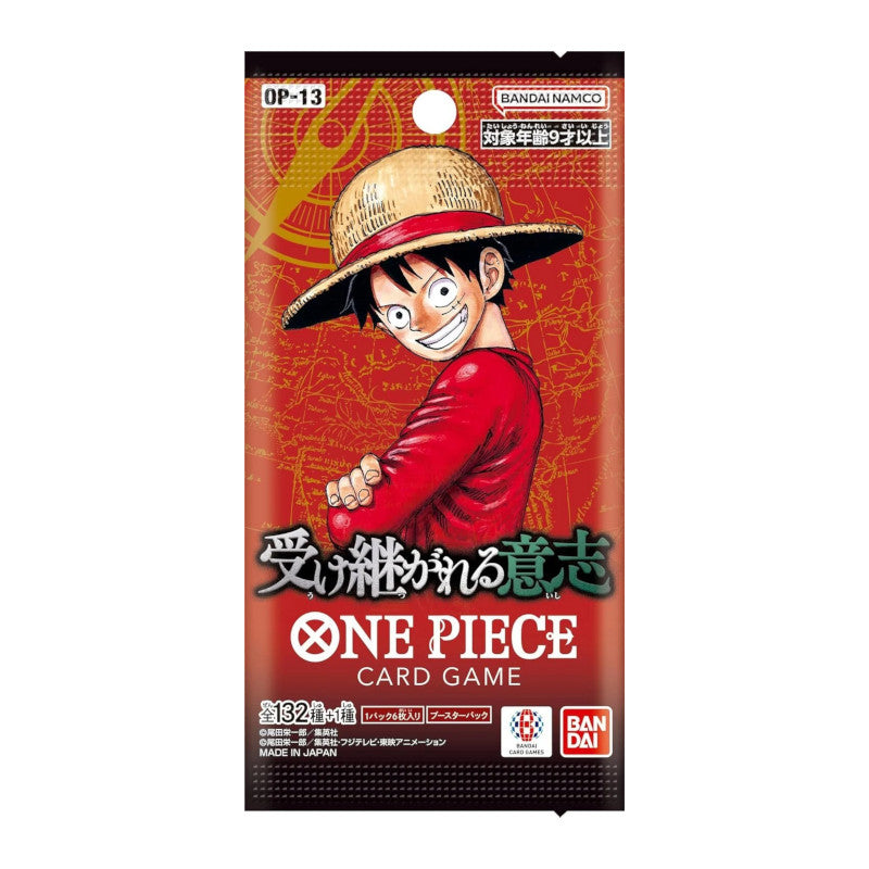 One Piece Card Game: Booster Display – Carrying On His Will OP-13 Japanese