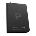 Palms Off Gaming - Collector's Series Top Loader Zip Binder - 9 Pocket - Black