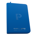 Palms Off Gaming - Collector's Series Top Loader Zip Binder - 9 Pocket - Blue