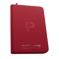 Palms Off Gaming - Collector's Series Top Loader Zip Binder - 9 Pocket - Red
