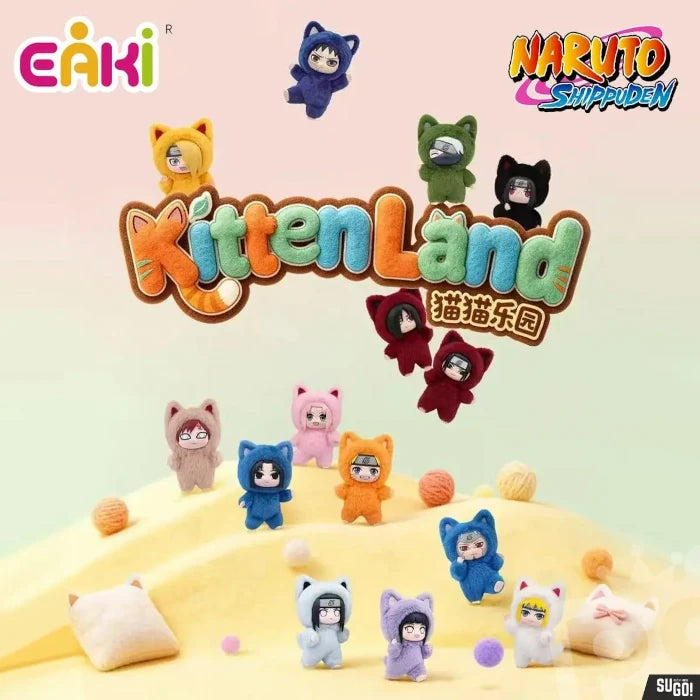 EAKI Naruto Kitten Land Plush Toy Blind Box