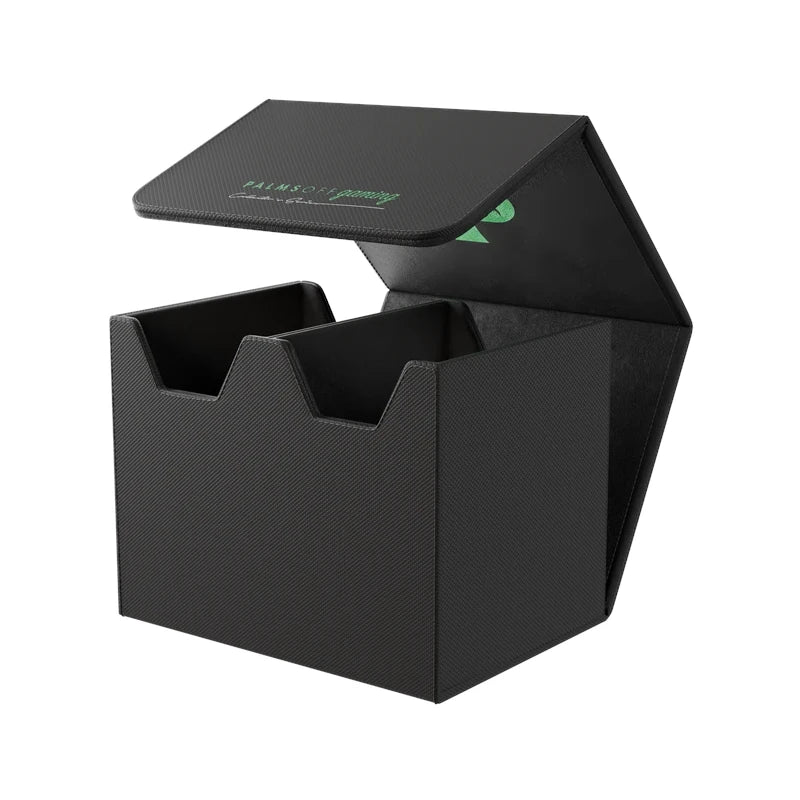 Palms Off Gaming - Collector's Series Graded Card Storage Case - Medium - Black