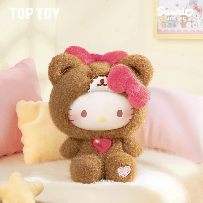 Hello Kitty & Friends - Pajamas Blind Box Plush Keychain (Single Unit)