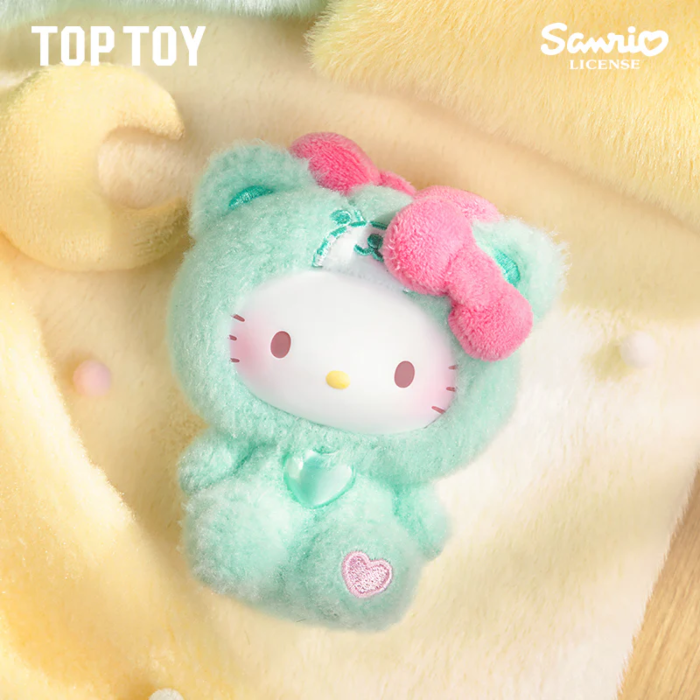 Hello Kitty & Friends - Pajamas Blind Box Plush Keychain (Single Unit)