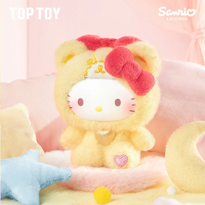 Hello Kitty & Friends - Pajamas Blind Box Plush Keychain (Single Unit)