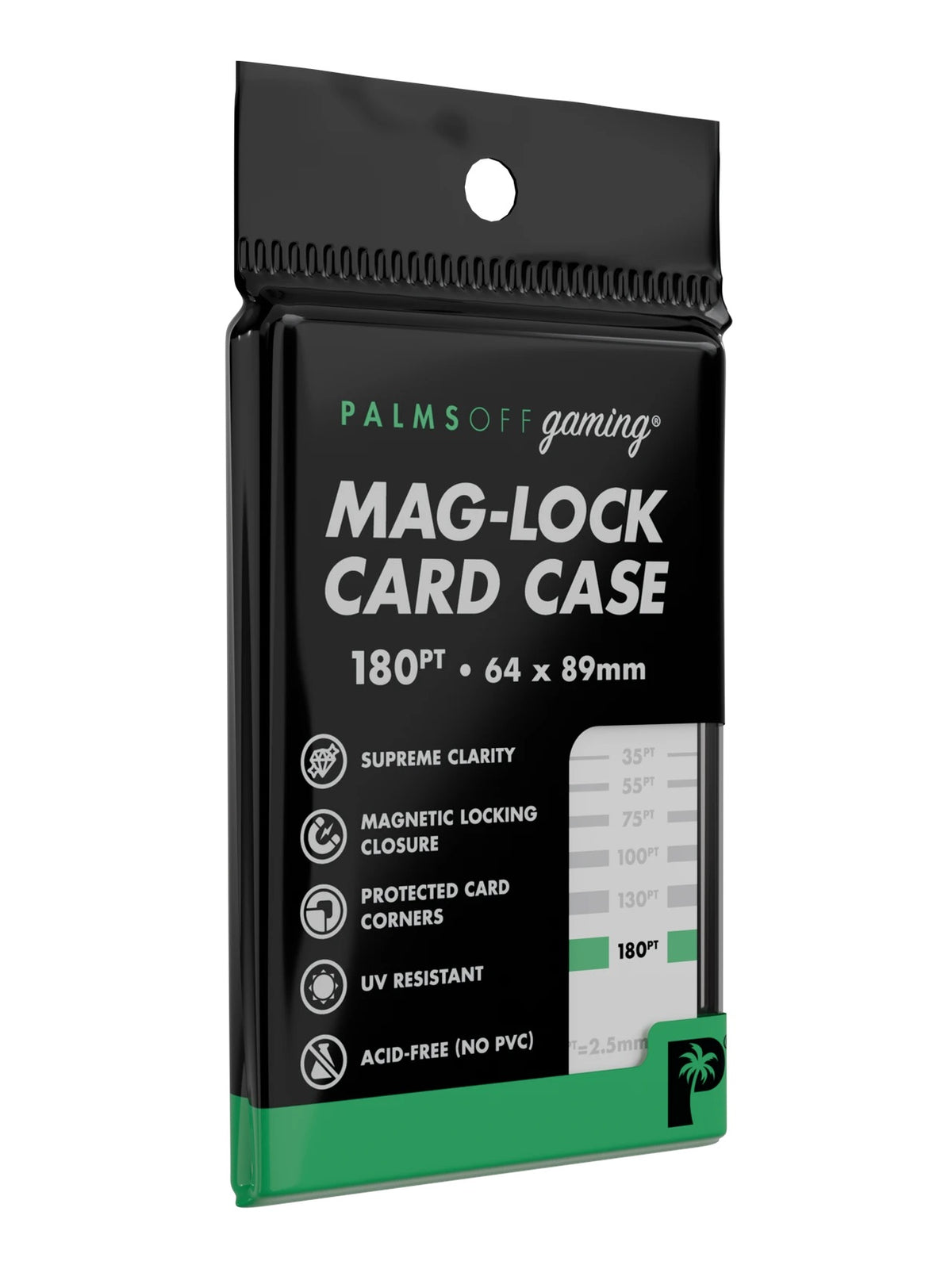 Palms Off 180pt Mag-Lock Card Case
