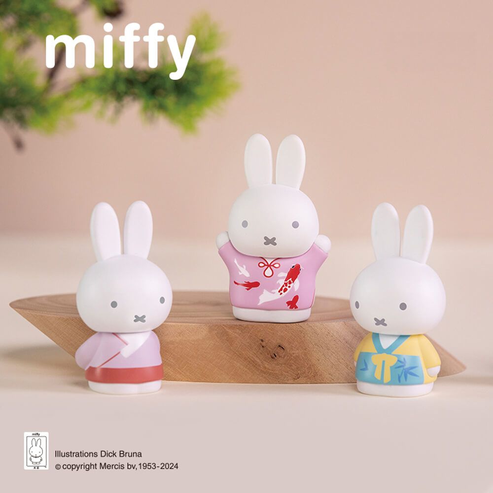 MIFFY ANCIENT STYLE SERIES 3PC FIGURINES BLIND BOX