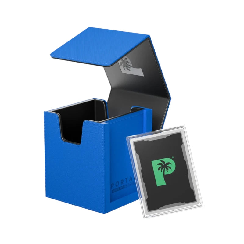 Palms Off Gaming - Portal Nexus 100+ Deck Box - Blue