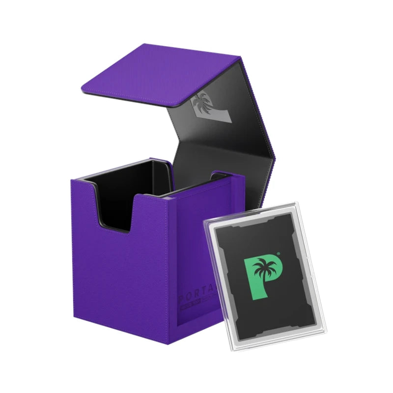 Palms Off Gaming - Portal Nexus 100+ Deck Box - Purple