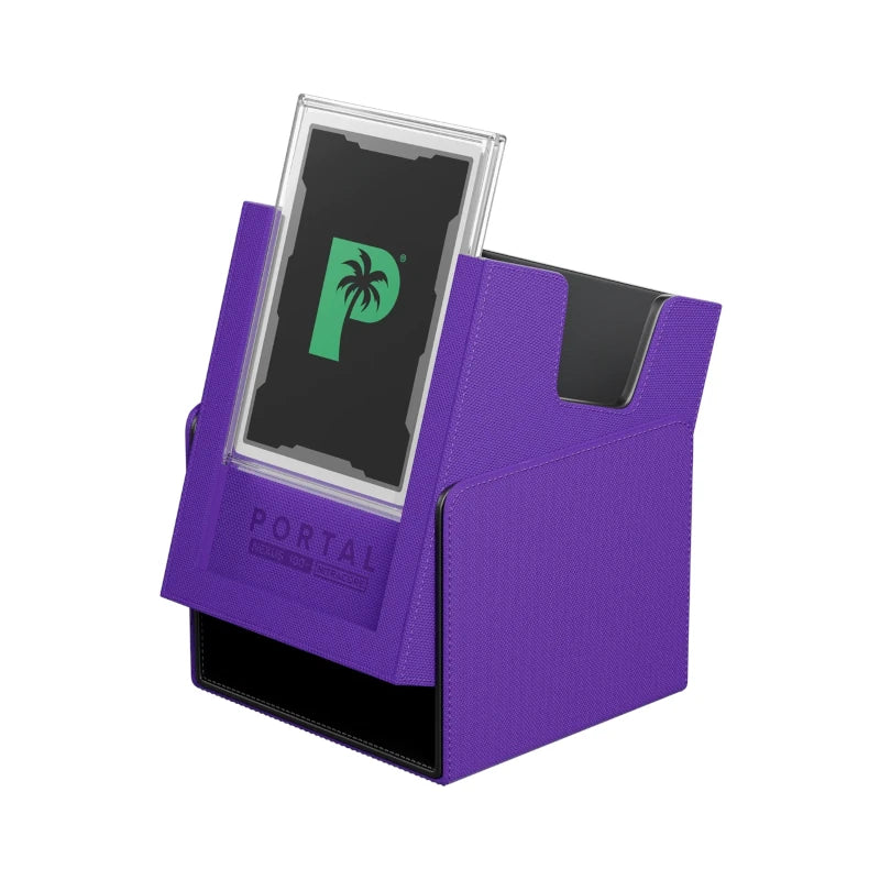 Palms Off Gaming - Portal Nexus 100+ Deck Box - Purple