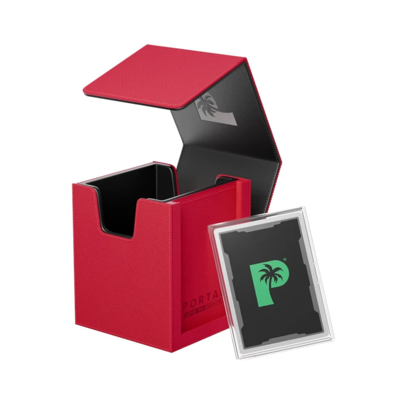 Palms Off Gaming - Portal Nexus 100+ Deck Box - Red