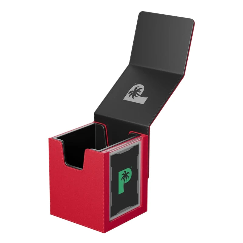 Palms Off Gaming - Portal Nexus 100+ Deck Box - Red