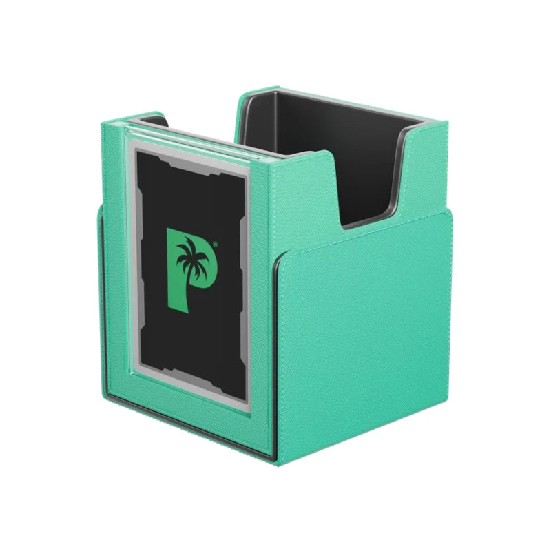 Palms Off Gaming - Portal Nexus 100+ Deck Box - Turquoise