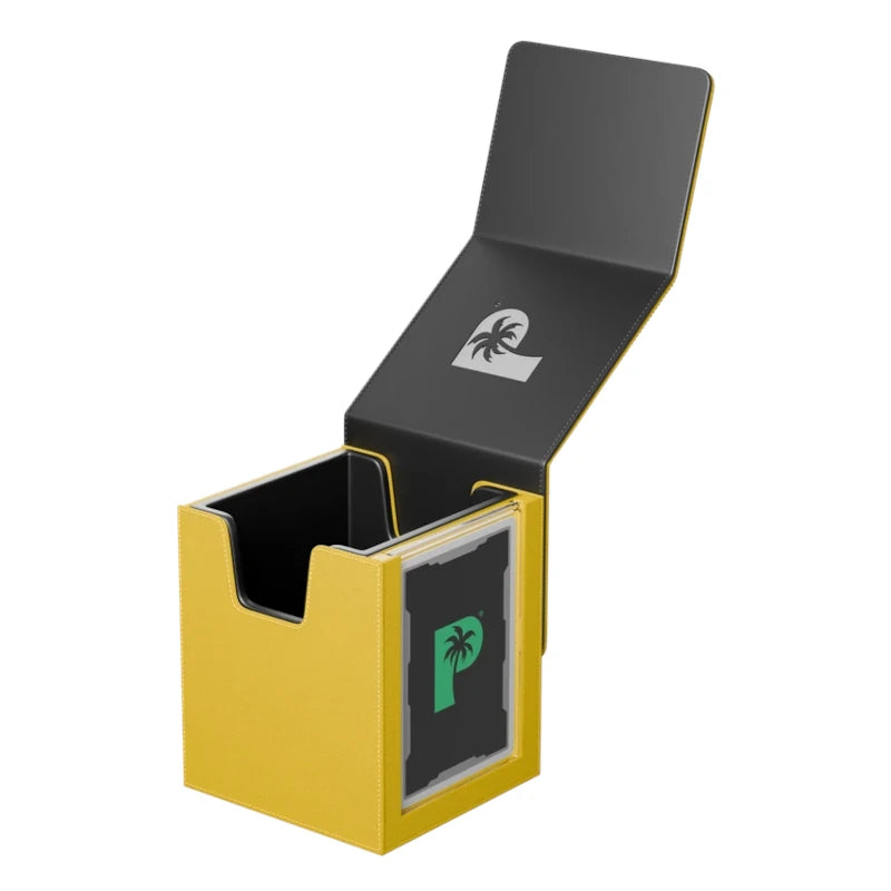 Palms Off Gaming - Portal Nexus 100+ Deck Box - Yellow