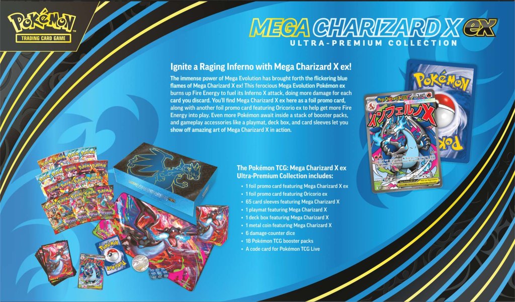 Pokemon TCG Mega Charizard X Phantasmal UPC