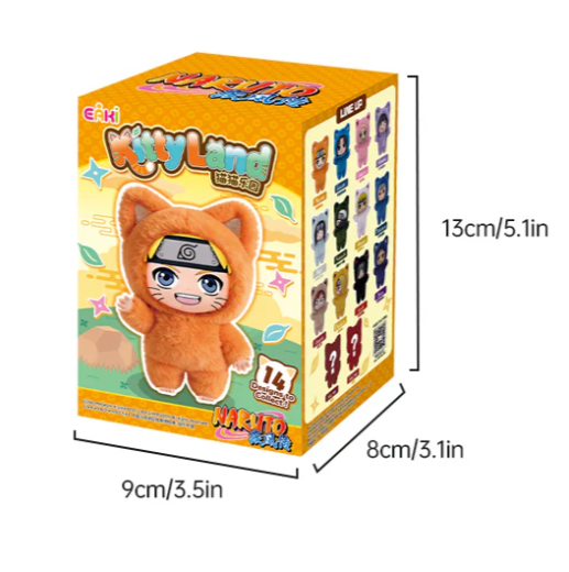 EAKI Naruto KITTYLAND BLIND BOX