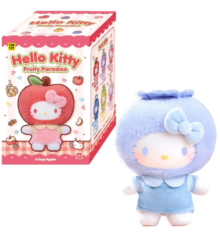 Top Toy Sanrio Characters Hello Kitty Fruity Paradise Series Plush Blind Box