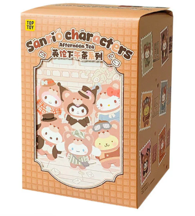 TOP TOY x Sanrio Characters Afternoon Tea Vinyl Plush Pendant Blind Box