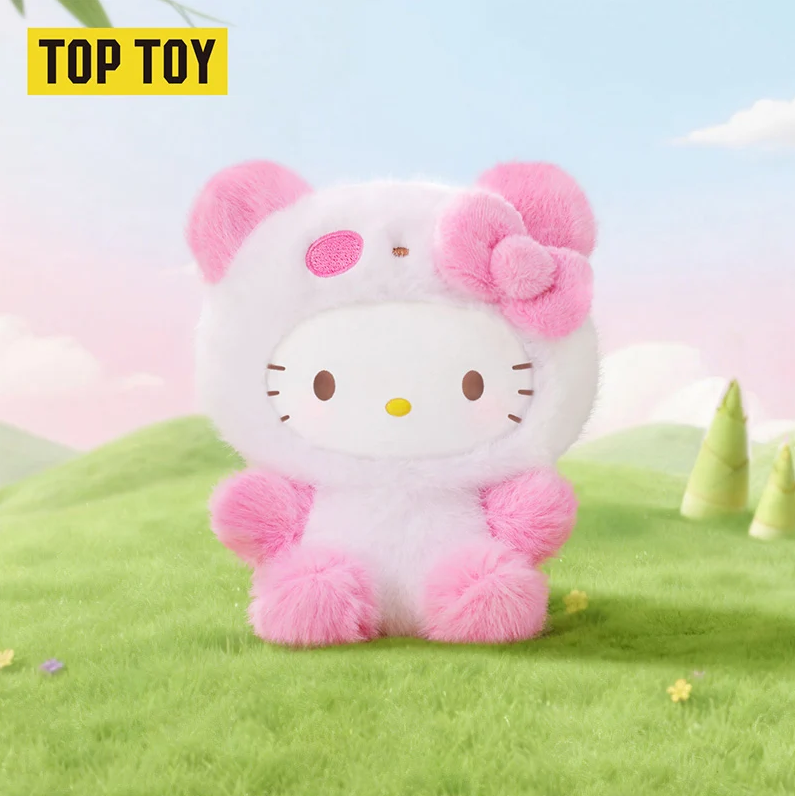 Sanrio Characters Colourful Panda Series Plush Pendant Blind Box