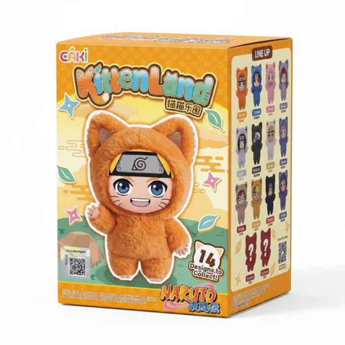 EAKI Naruto Kitten Land Plush Toy Blind Box