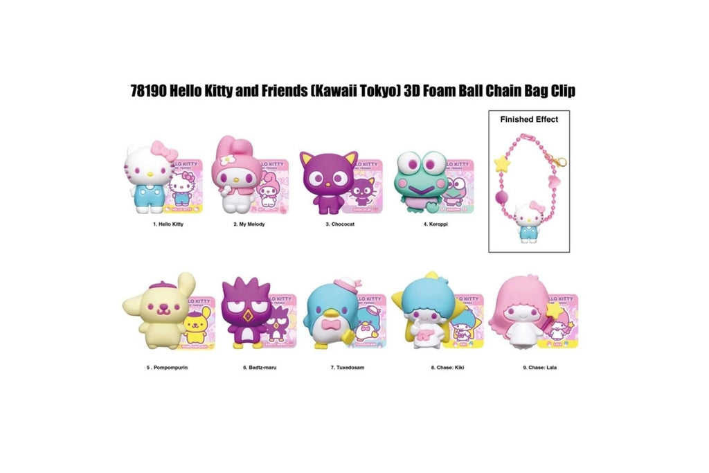 Hello Kitty – Figural Bag Clips Kawaii Tokyo Series