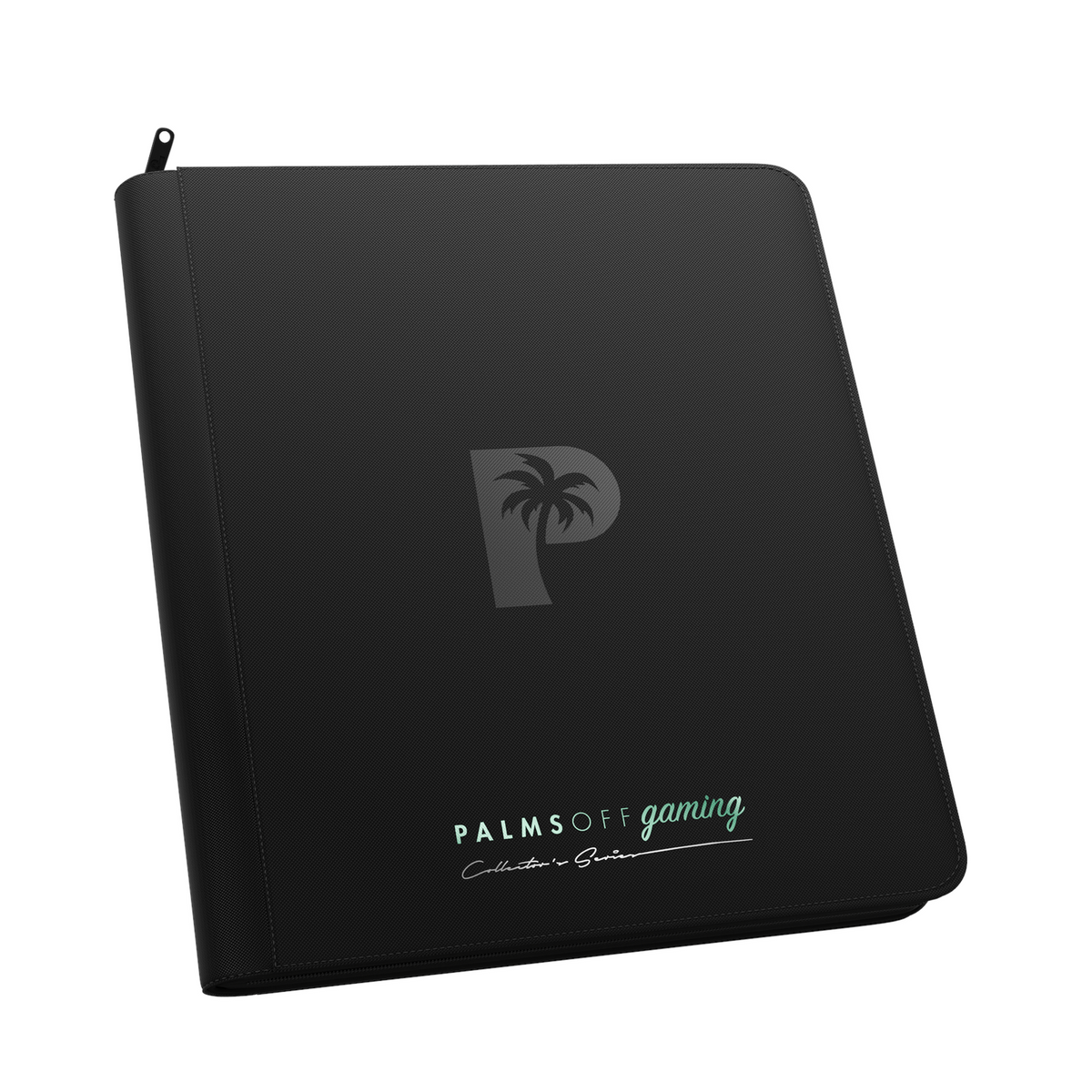 Palms Off Gaming - Collector's Series 12 Pocket Zip Binder - Black