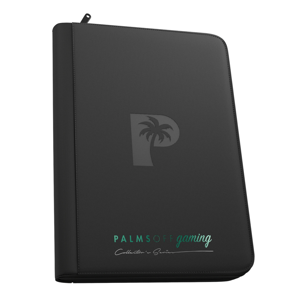 Palms Off Gaming - Collector's Series 9 Pocket Zip Binder - Black