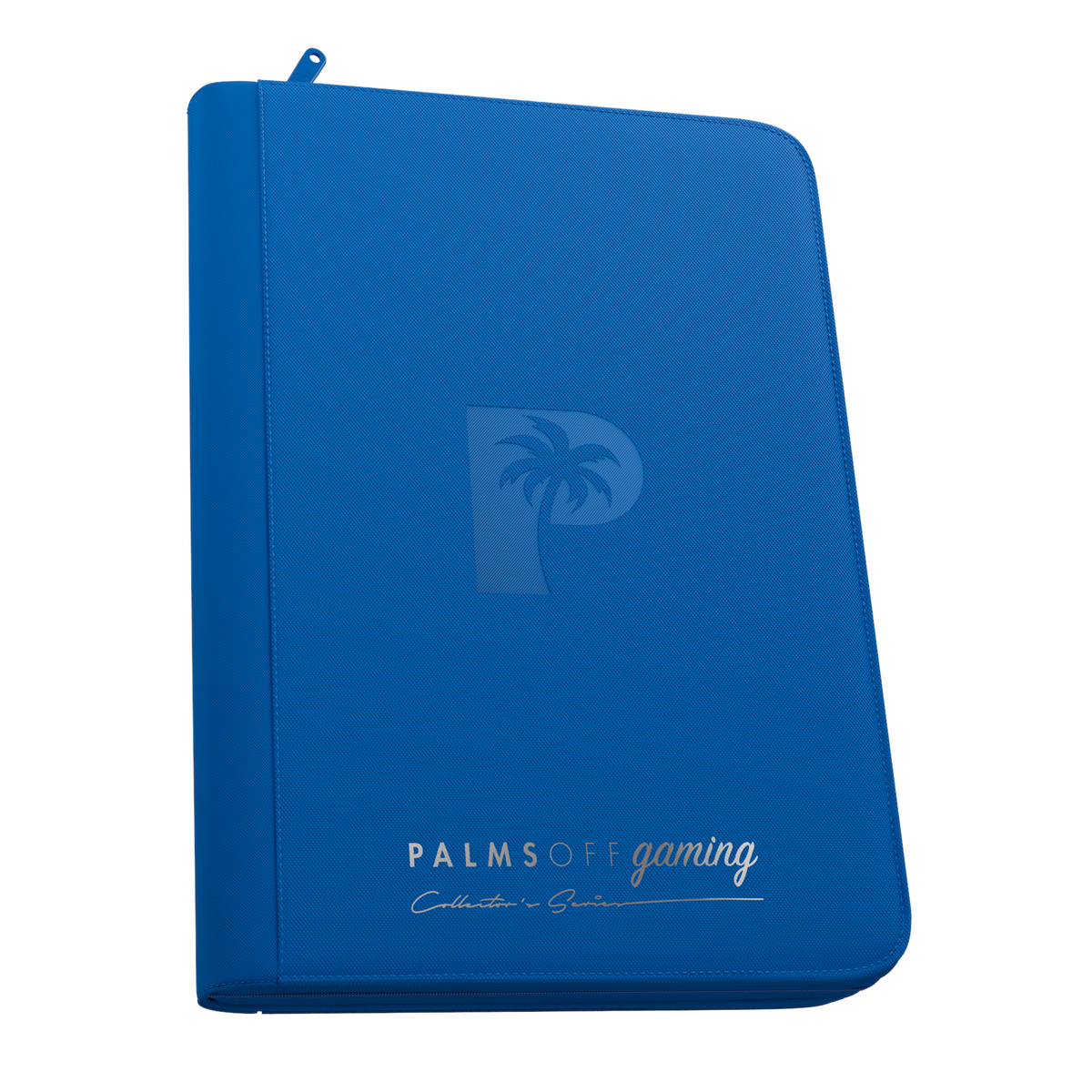 Palms Off Gaming - Collector's Series 9 Pocket Zip Binder - Blue