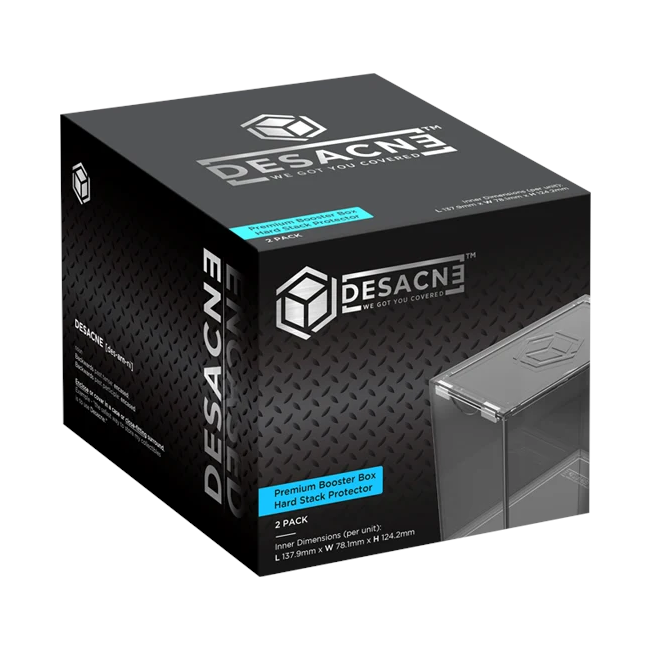 Desacne - Booster Box Acrylic Case - 2 Pack