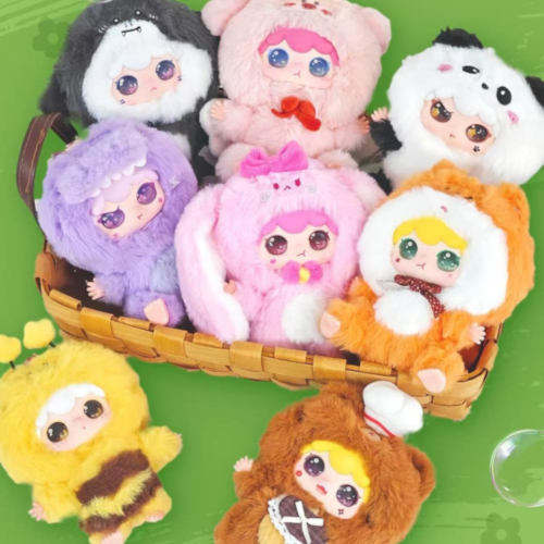 Baby Three - Kimipapa Fluffy Animal Plush