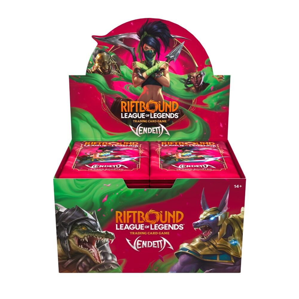 Riftbound: League of Legends TCG Vendetta - Booster Display