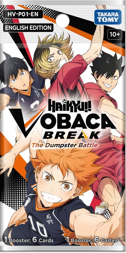 HV-P01 HAIKYU !! VOBACA BREAK: The Dumpster Battle Booster Pack Vol.1 Trading Card Game (English Version)