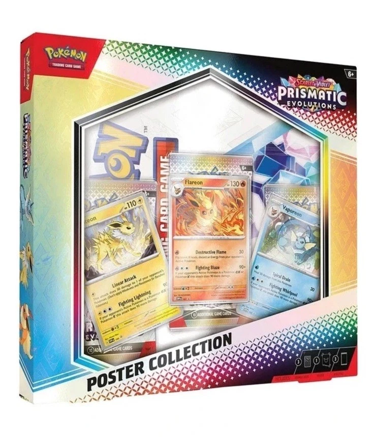 Pokemon TCG Prismatic Evolution Poster Collection