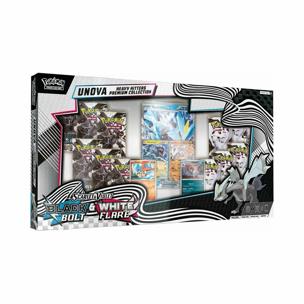 Pokemon TCG Black Bolt & White Flare Unova Heavy Hitters Premium Collection