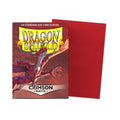 Dragon Shield Sleeves - Matte Crimson