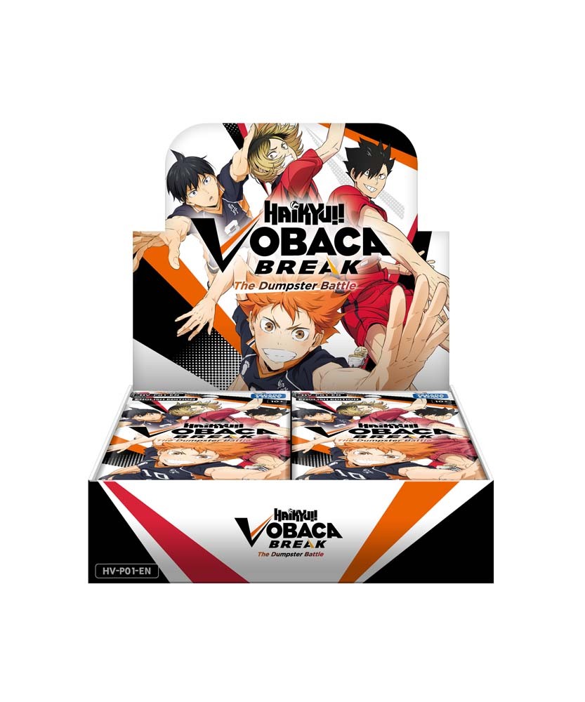 HV-P01 HAIKYU !! VOBACA BREAK: The Dumpster Battle Booster Pack Vol.1 Trading Card Game (English Version)