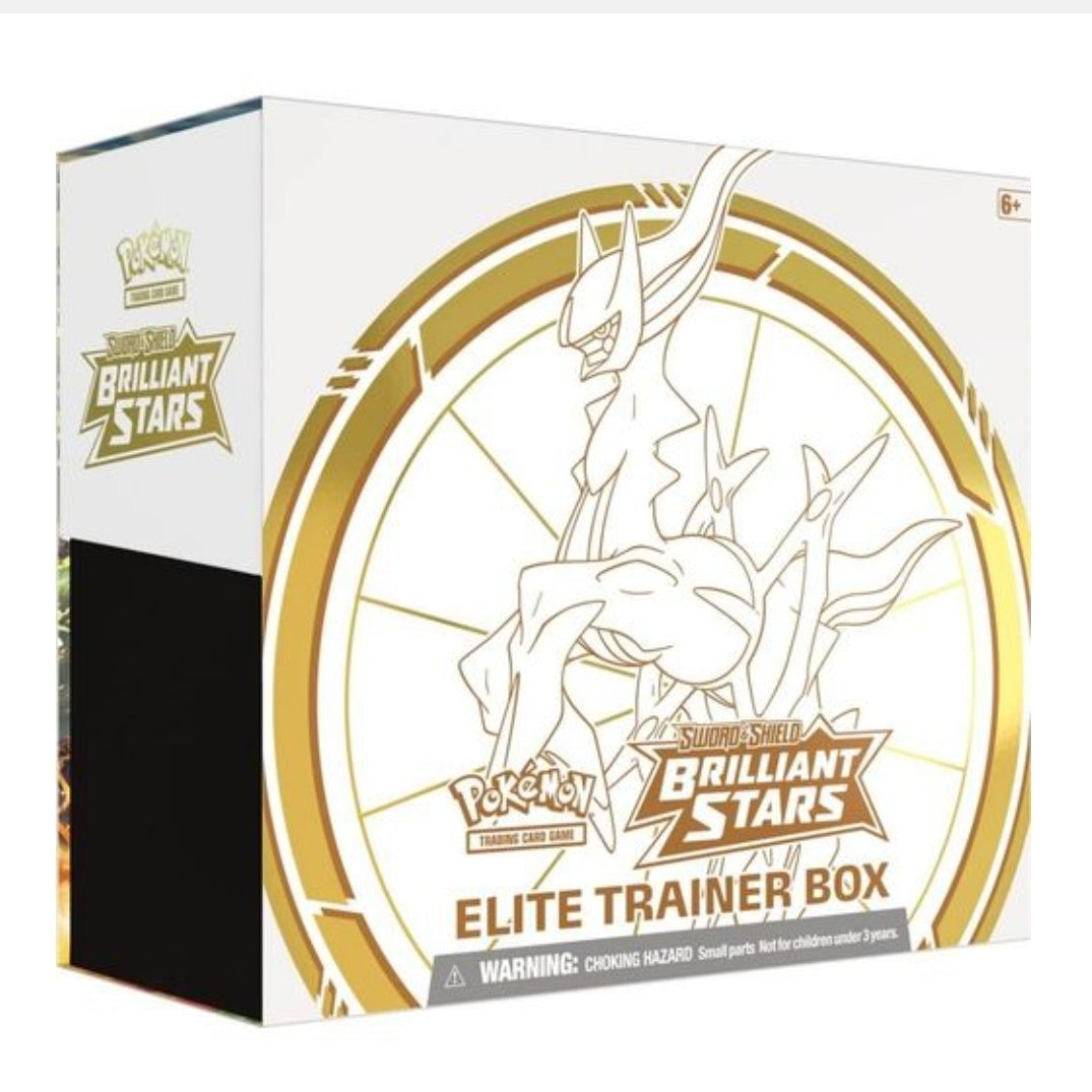 Pokemon TCG Brilliant Stars Elite Trainer Box ETB