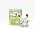 Sanrio Characters Colourful Panda Series Flocked Figures Blind Box