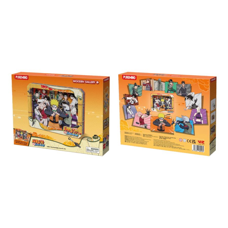 Naruto Shippuden - The Forbidden Scroll Wooden Gallery