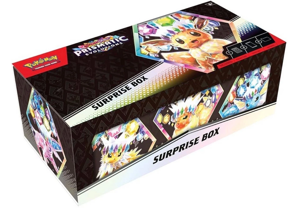Pokemon TCG Prismatic Evolutions Surprise Box