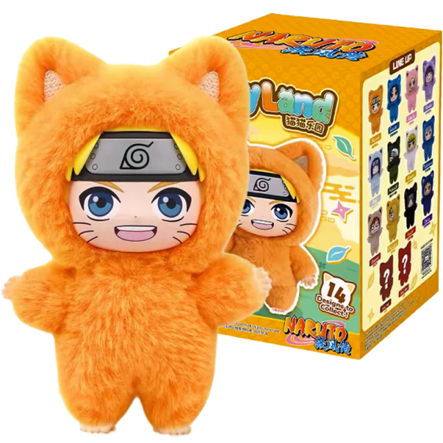 EAKI Naruto Kitten Land Plush Toy Blind Box