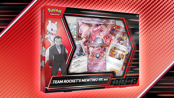 Pokemon TCG Team Rocket Mewtwo EX Box