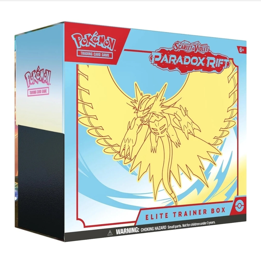 Pokemon TCG Paradox Rift (Roaring Moon) Elite Trainer Box ETB