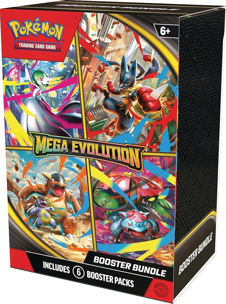Pokemon TCG Mega Evolutions Booster Bundle