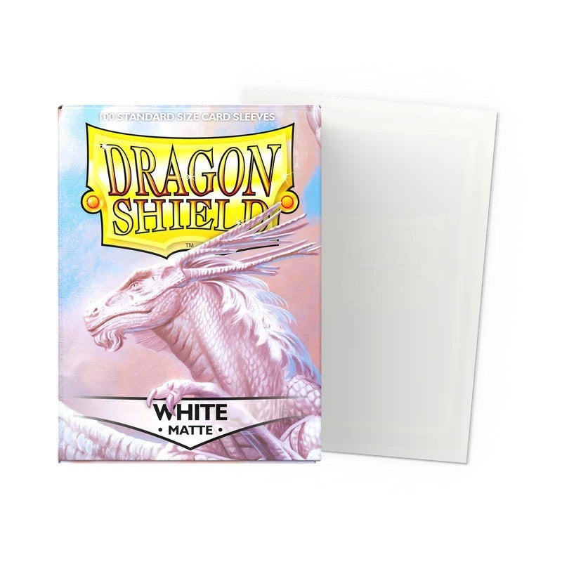Dragon Shield Sleeves - Matte White